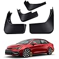 Mud Flaps Kit for 2024 Toyota Corolla Sedan 2020-2023 Mud Splash Guard Fender Front and Rear 4-PC Set