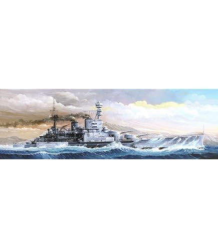 Amazon.com: Trumpeter 1/350 Scale HMS Hood British Battleship