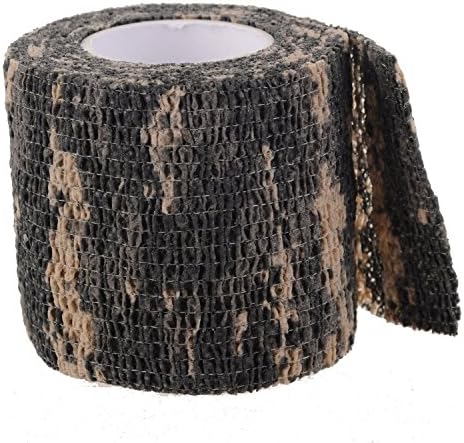 Egoodbest 5cmx4.5m Camping Hunting Camouflage Stealth Tape Stretch Bandage For Bike Camera(6 Meters)