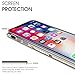 iPhone X Marble Case, ROITON Luxury Shiny White Gold Marble Design, [Support Wireless Charging] Clear Bumper TPU Soft Cover Case Apple iPhone X (Rose Gold)