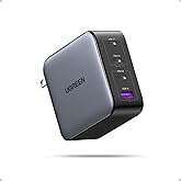 UGREEN Nexode 100W GaN USB C Charger, 4-Port Compact Foldable Fast Laptop Charger Power Adapter for MacBook Pro/Air, iPad Pro, iPhone 17/16/15 Series, Galaxy S25/S24, Pixel 10/9, Steam Deck, Pixelbook