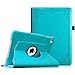 Fintie iPad Air 2 Case - 360 Degree Rotating Stand Case with Smart Cover Auto Sleep / Wake Feature for Apple iPad Air 2 (iPad 6) 2014 Model, Vintage Winter Ice