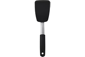 OXO GG 1071536BK Silicone Flex Turner, Black
