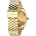 Nixon A0451919 Time Teller Green Sunray Analog Dial Gold Steel Unisex Watch NEW