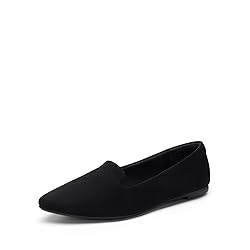DREAM PAIRS Women's Flats, Pointed Toe Slip-On