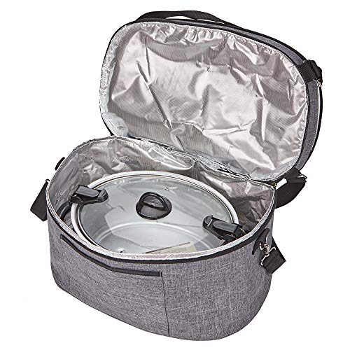 HOMEST Slow Cooker Bag for CrockPot 68 Quart, Insulated Travel