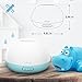 VAVA Essential Oil Diffuser for Kids, 200mL Aroma Diffuser with Cute Cartoonish Pattern, Kid-Friendly Lock, BPA-Free Quiet Cool Mist Humidifier Offers Two Mist Options with 7 Color LED Lights