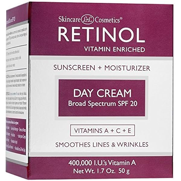 retinol day cream with spf