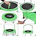Gardenature Trampoline-36 Portable Trampoline for Kids-Green