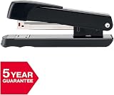 Rexel Meteor Half Strip Stapler 20 Sheet Capacity Black view 3