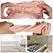 Pocket Pussy Adult Sex Toys Stroker - Silicone Male Masturbator Cup Masturbation Toys with 3D Realistic Textured Pocket Vagina Pussy for Men Real-Life Touch and Feeling, Flesh