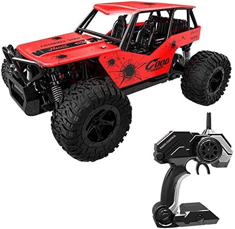 HELIWAY LR-R007 2.4G R/C System6 Wireless Remote Control Drift Off-road Four-wheel Drive Toy Car Suitable for Children and Adults(Green) Toy Car ( Color : Red )