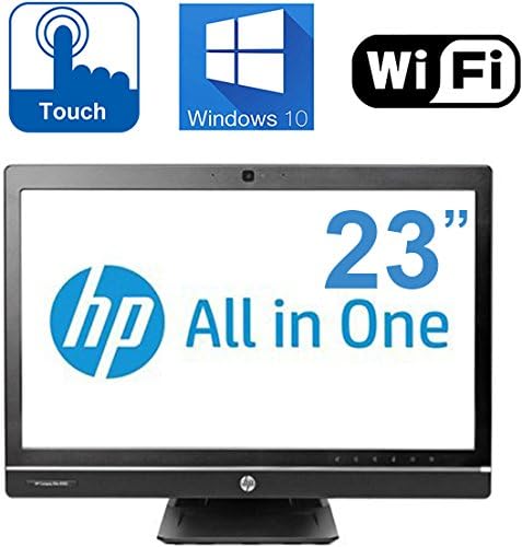 HP All-in-One 8300 Elite Business Computer, Intel Core i3 3.3GHz, 500GB HDD, 4GB DDR3 Memory, WiFi, Windows 10 Pro, USB 3.0, 23" 1080P HD Monitor, (Certified Refurbished)