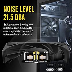 EZDIY-FAB Cube Fan Pro 120mm PC Case Fan,High