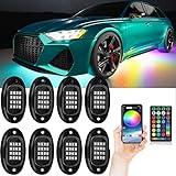 FARREL RGB LED Rock Lights - Underglow Kit for