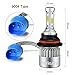 Infitary LED Headlight Bulbs 9004 Conversion Kits High/Low Beam Auto Headlamp Dual Beam Car Headlight 72W 6500K 10000LM Extremely Super Bright COB Chips- 1 Pair- 3 Year Warranty