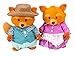 Li'l Woodzeez Fox Family Set with Storybook
