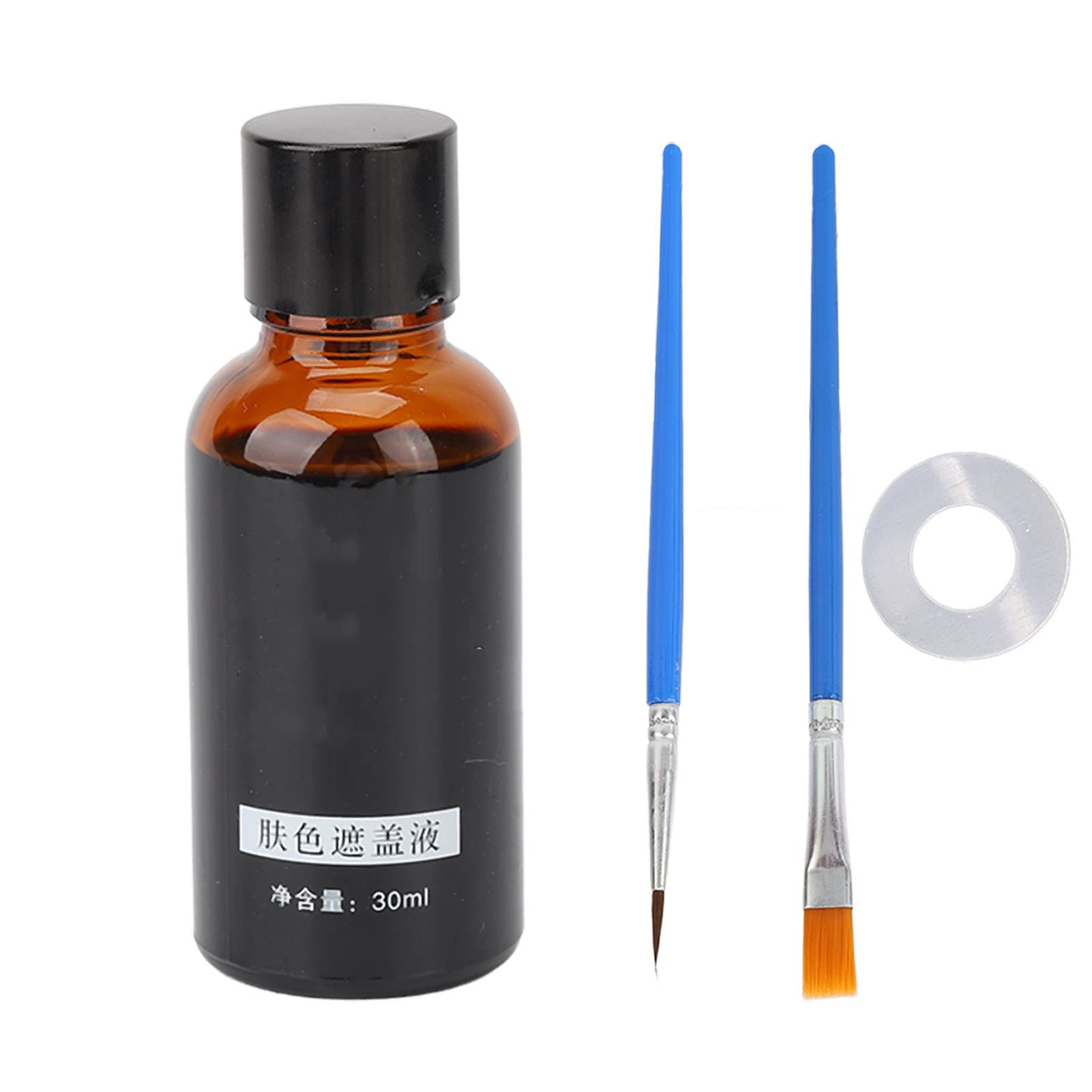 30ml Vitiligo Cover Liquid, White Spot Concealer Waterproof Makeup Vitiligo Concealer, Vitiligo Covering Liquid, Waterproof Makeup Vitiligo Concealer Cosmetics for Face Body