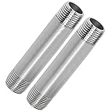 Fitvell 304 Stainless Steel Nipple Pipe Fitting