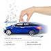 Diecast Model Cars Toy Cars Alloy Pull Back Toy Car with Sound and Light Toy Kids Toys 1/32 Scale (Blue)