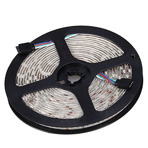 NEWSTYLE 16.4FT 5M SMD 5050 Water-resistant 300LEDs RGB Flexible LED Strip Light Lamp