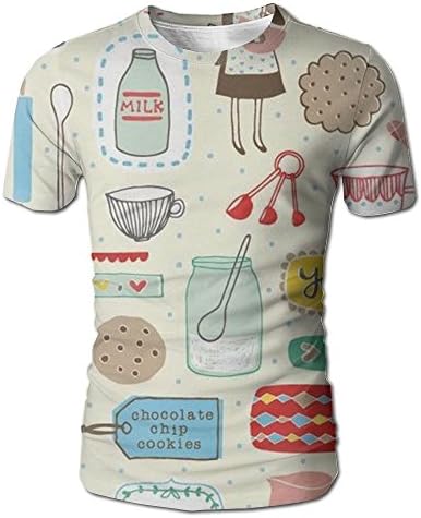 Kitchenware Men Active Short Sleeve Office T-Shirt T-shirt Tops Shirt For Men