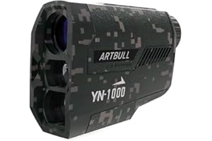 SG SURGOAL Hunting Laser Rangefinder Camou 6X Range Finder with Slope Scan Mode Flag Pole Locking for Bow & Rifle Hunting & Golfing