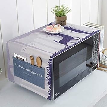 Amazon.com: AQ164 - Funda antipolvo para horno de microondas ...