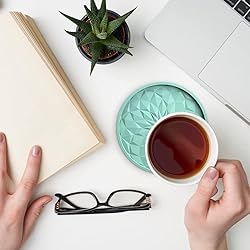 ME.FAN Silicone Coasters with Holder,[6