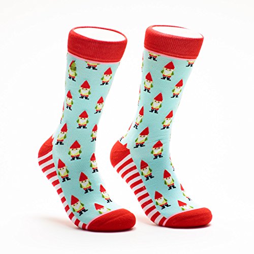 Woven Pear Women's Socks Garden Gnomes, One Size - Thumbnail 4