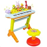 Best Choice Products Kids Musical Electronic Keyboard Piano Organ Microphone