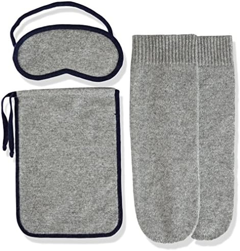 Sofia Cashmere Women's Cashmere Travel Set-Eyemask and Socks