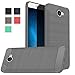 Huawei Ascend XT 2 Case, Huawei Elate 4G LTE Case, Dretal Carbon Fiber Shock Resistant Brusd Texture Soft TPU Phone case Anti-fingerprint Flexible Protective Cover For Huawei Ascend XT2 H1711 (Gray)