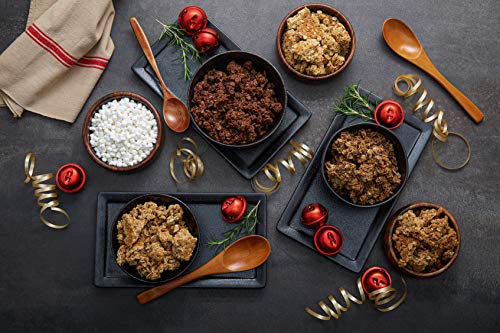 Granola Bakery's Premium Christmas Gift Baskets | Granola Christmas Food Gift Baskets | Gingerbread, Hot Cocoa, Eggnog, Spiced Cider, Milk N' Cookies, and Marshmallow | 2LB Holiday Nut Gift Box