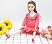 Rose Red Pregnant Doll,Have a Baby In Her Tummy ,Pregnant Tummy and Baby