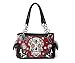 Sugar Skull Purse with Concealed Carry Pocket Day of The Dead Handbag