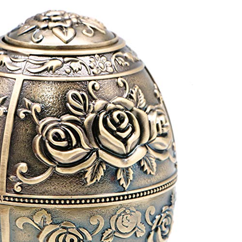 WSSROGY Retro Automatic Toothpick Holder Protable Push Style Vintage Embossed Toothpick Dispenser Box for Home Hotel Decoration