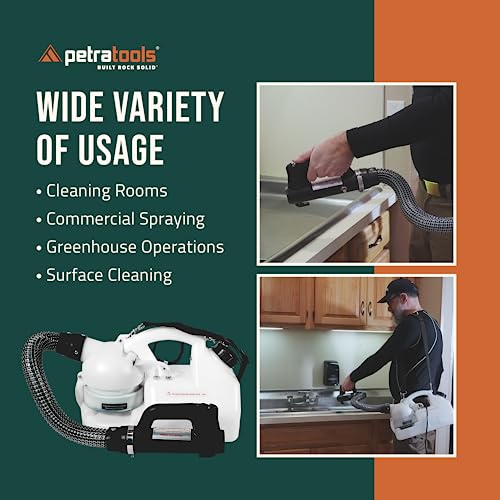 PetraTools Compact Disinfectant Fogger Electric ULV Fogger and