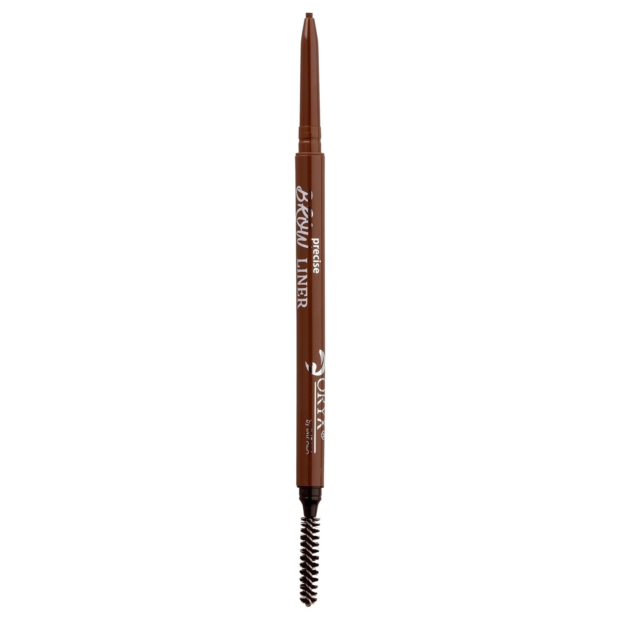 ORYX - Retractable Eyebrow Pencil with Eyebrow Brush by Impala I Automatic Eyebrow Filler I Ultra-pigmented I Waterproof I Transfer Resistant I Color 606 Brunette