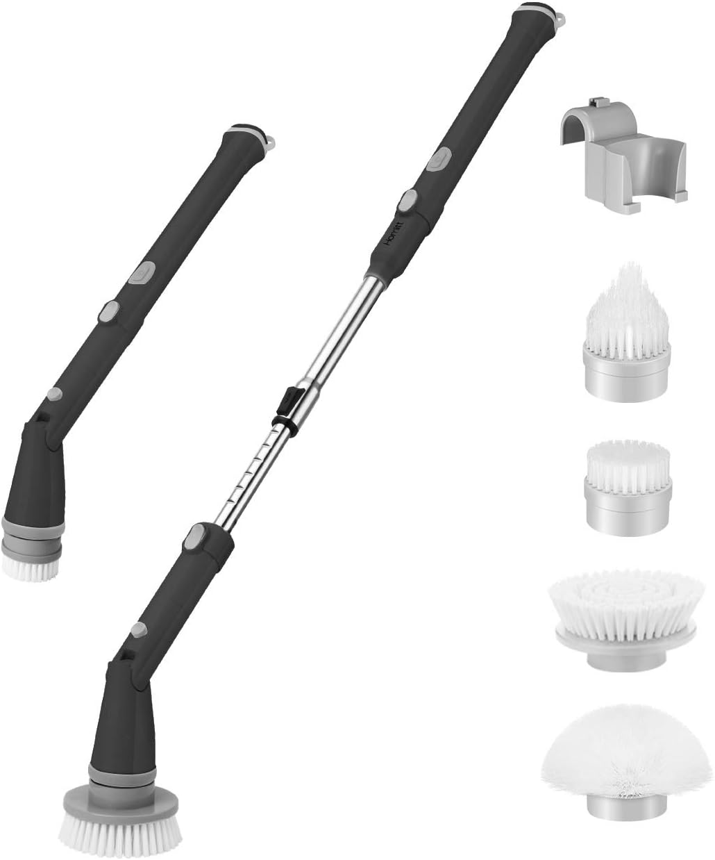 Homitt Power, Stainless Steel, Black-2, Spin scrubber-5