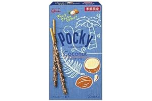JOGOTO Japanese Snacks Pocky Biscuit Stick, Chocolate Coconut, 1.47 Ounce (Pack of 4)