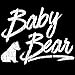 Texas Tees Black Baby Bear Bodysuit, Baby Bear T Shirt, Cute Outfits for Boys, Black 6-12 m