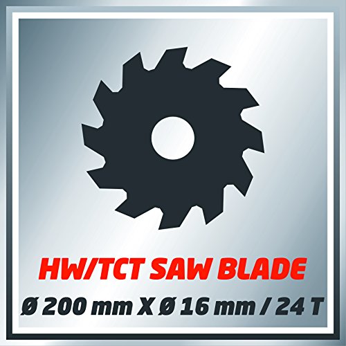 Einhell Tischkreissäge TC-TS 820 (800 W, Sägeblatt-Ø 200 mm, max. Schnitthöhe 45 mm, Tischgröße 500 x 335 mm) – Bild 4