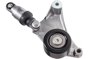 KEYOOG 38216 Drive Belt Tensioner With Pulley Assembly [For L4 2.4L (2362cc)] Fit For 2005-2010 Sc-ion tC /02-06 To-yota Camry Solara [01 02 03 04 05 06 07 Highlander] 01-05 RAV4 (OE# 1662028070)