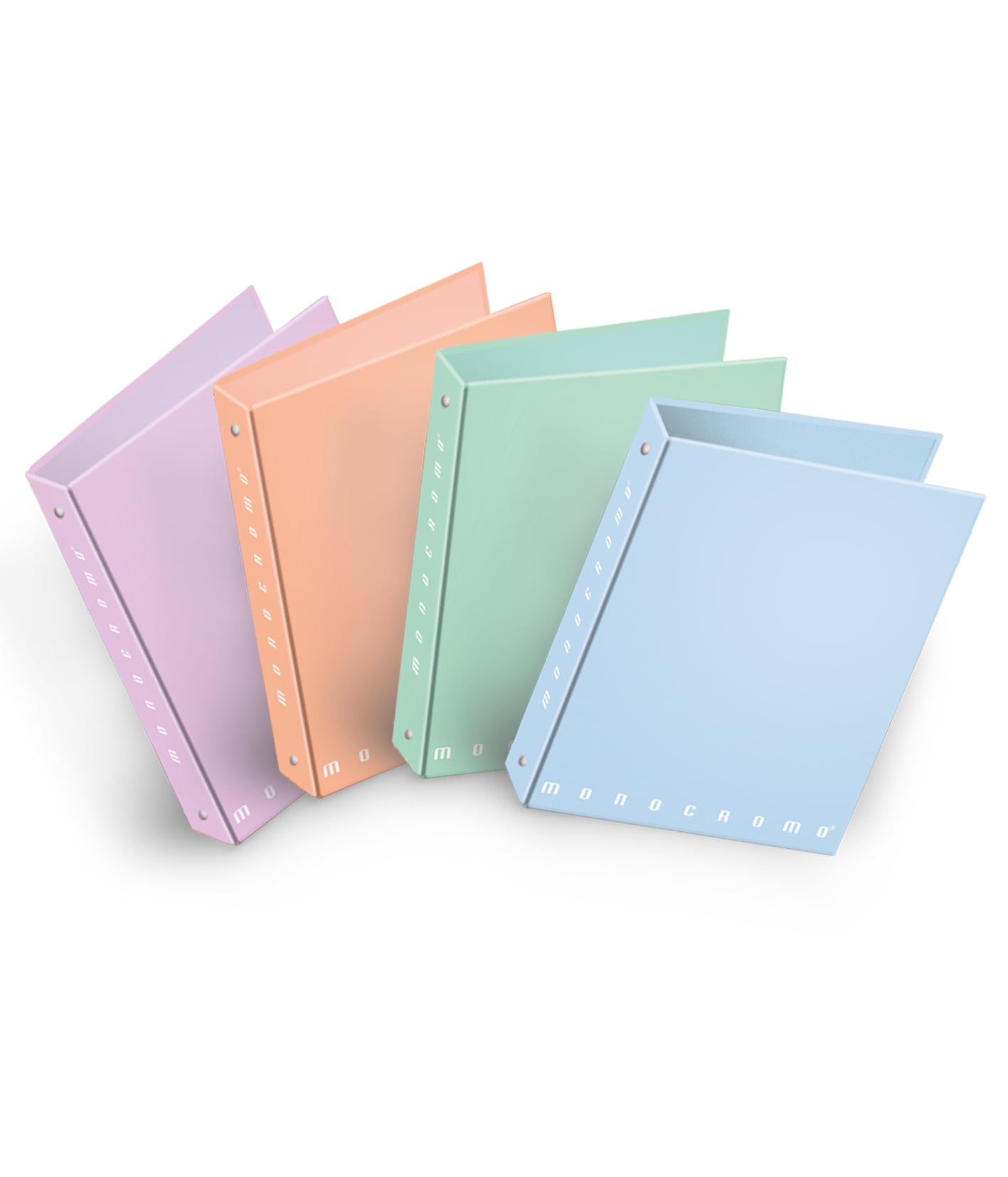 Pigna A4 Ring Binder MONOCHROME PASTEL 27x32 cm.Assorted color