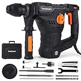 [Upgraded] 12.3 Amp Rotary Hammer Drill, 1-1/4 Inch