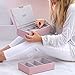 Stackers Soft Pink Classic Jewelry Box - Set of 3