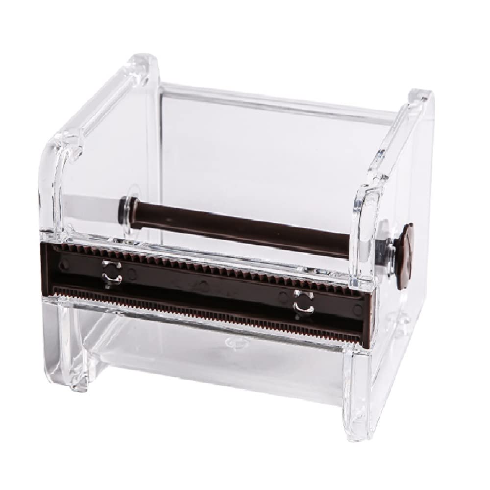 Washi Tape Dispenser, Transparent Plastic Tape Clip, Cover Tape, DIY Tape, Desk Tape, Organizer, Tape Clip