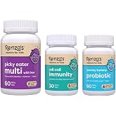 Renzo's School Day Essentials Bundle - Picky Eater Multi Apple, Roll Call Immunity, Yummy Tummy Probiotics
