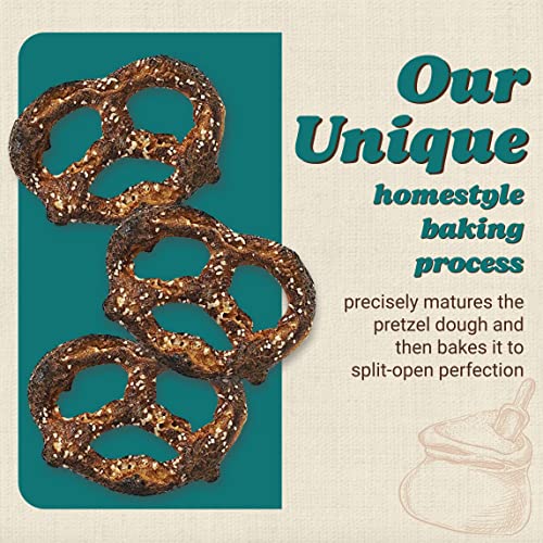 Unique - - Unique Snacks Original Pretzel Shells, Delicious Homestyle Baked Snack Bag, Vegan, OU Kosher, And Non-GMO Food, No Artificial Flavor, 10 Oz. Bag, Pack Of 12